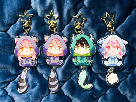 HSR Astral Quartet Glitter Charms