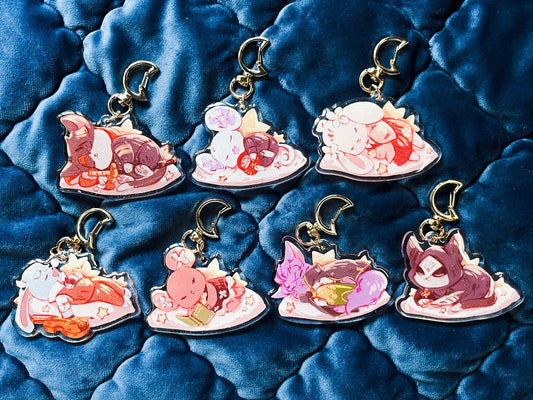 TGAA Mascot Glitter Charms