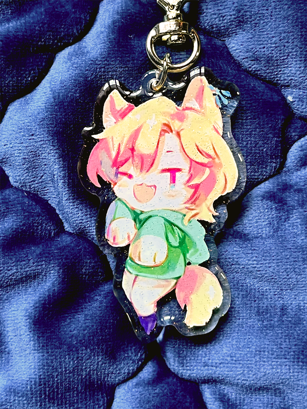 HSR Cat Hoodie Glitter Charms