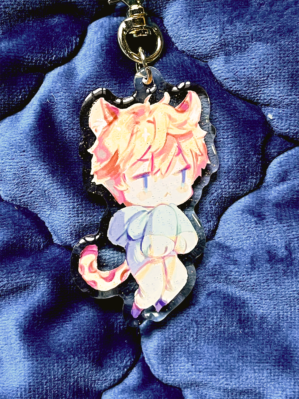 HSR Cat Hoodie Glitter Charms