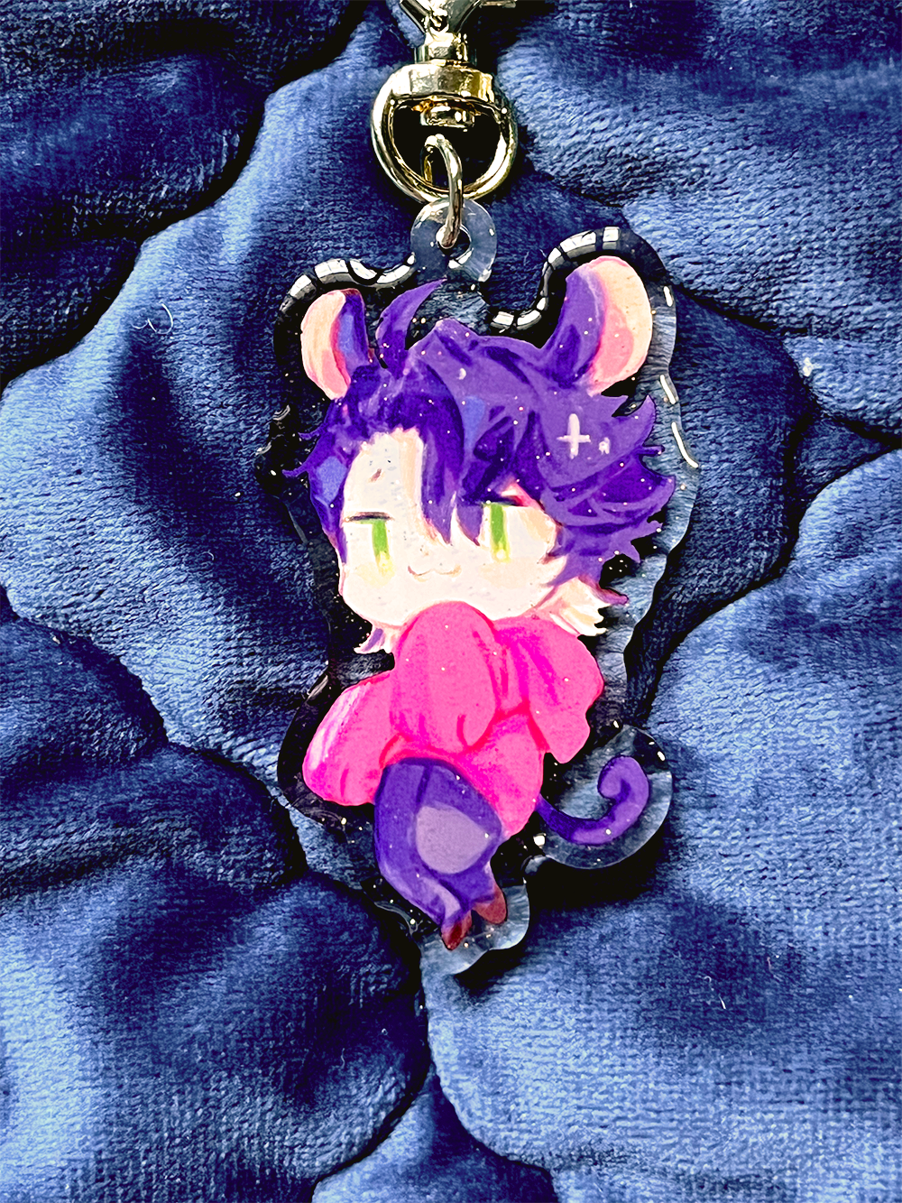 HSR Cat Hoodie Glitter Charms