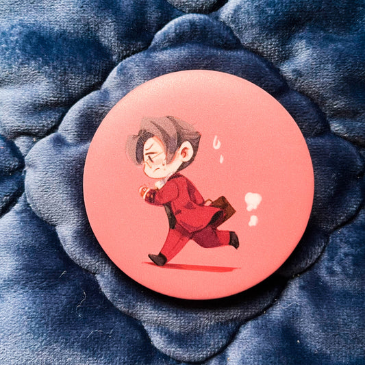 AA Matte Button Pins