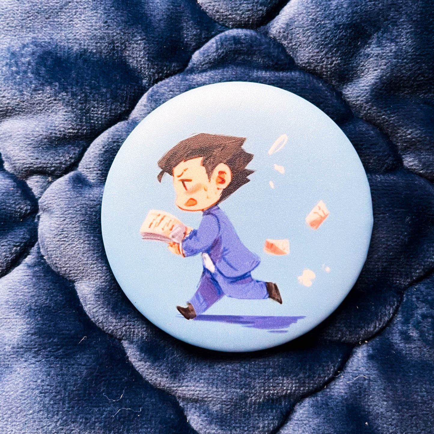 AA Matte Button Pins